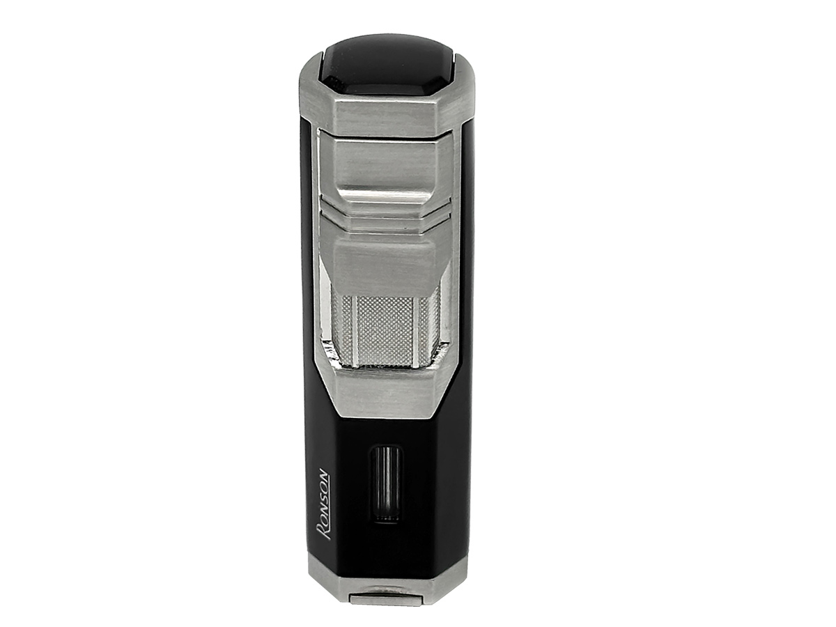 Ronson Jet-Flame Cigar Lighter Chinook Black