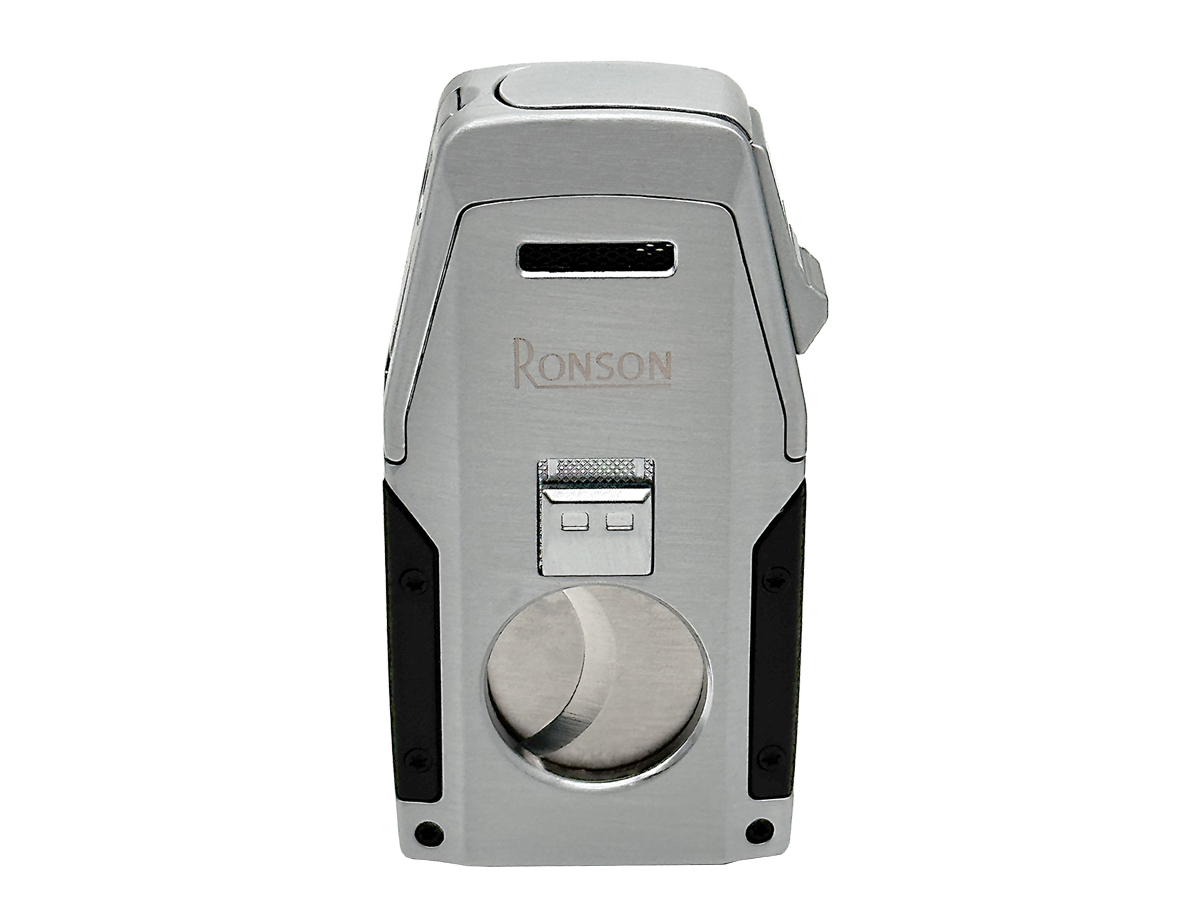 Ronson Mirage 2er Jet Lighter chrom satin