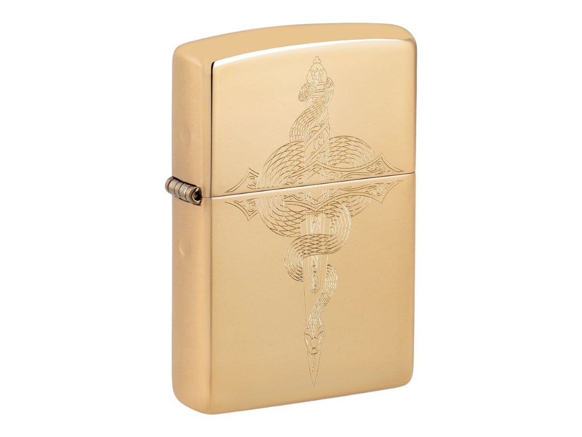 Zippo Serpent Design