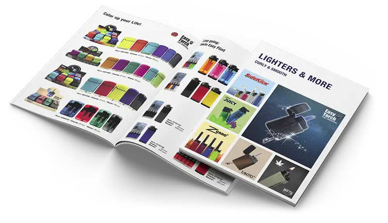 Kataloge | Großhandel Onlineshop 🔥 Feuerzeuge & Raucheraccessoires