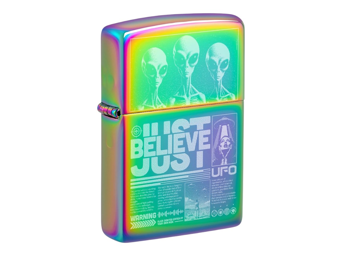 Zippo Just Believe Design