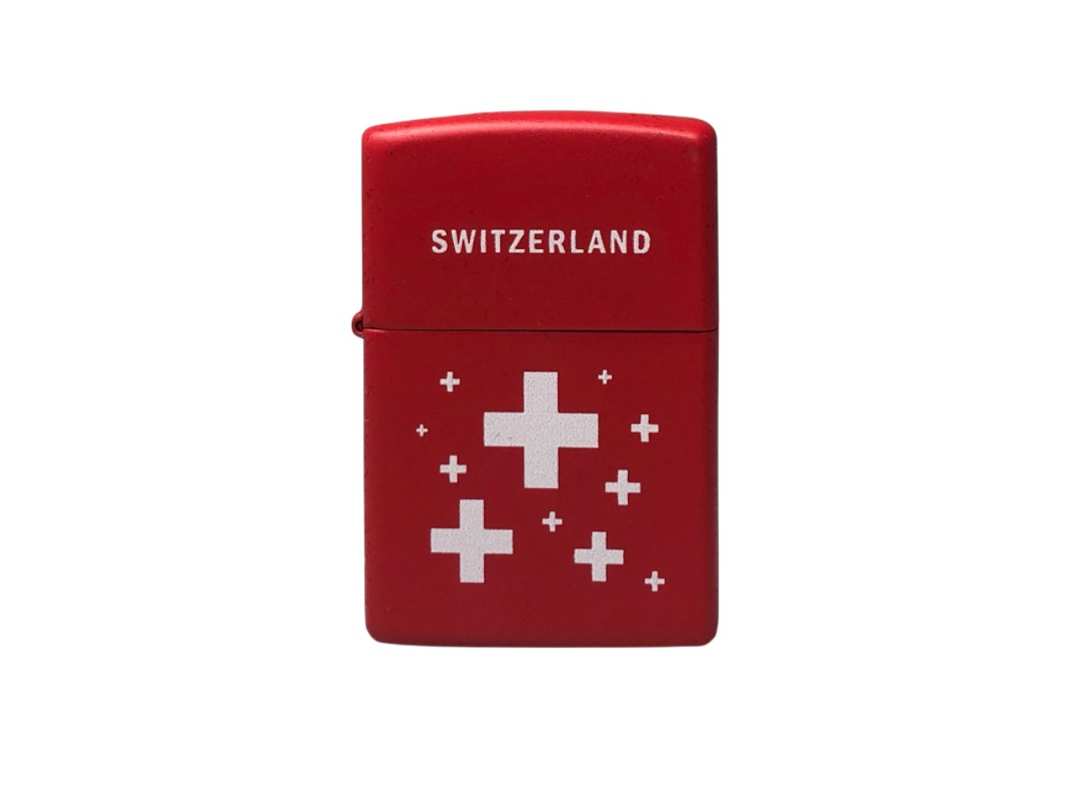 Zippo Swiss 5 red