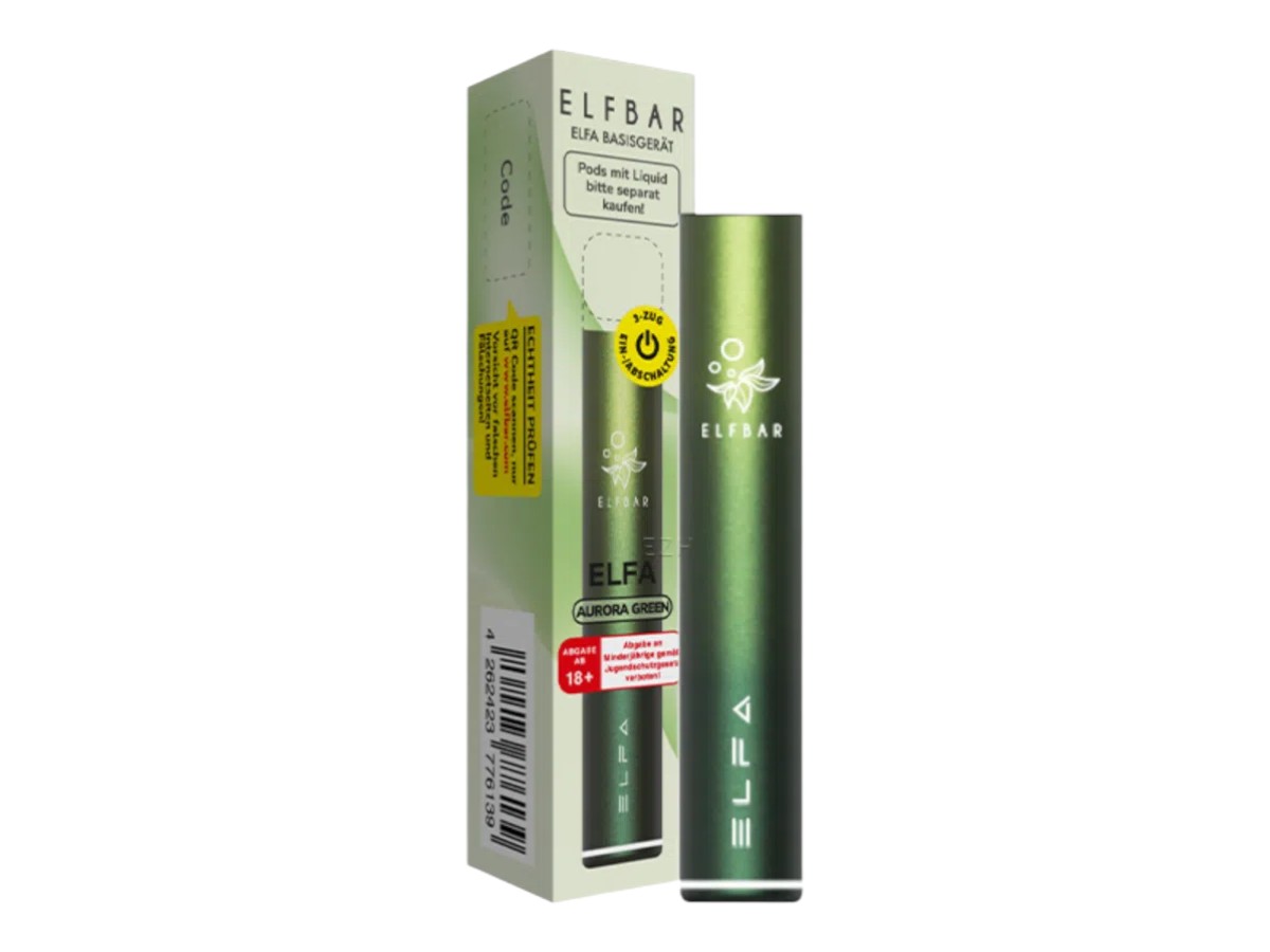 Elfbar Elfa Akku 500 mAh Aurora Green