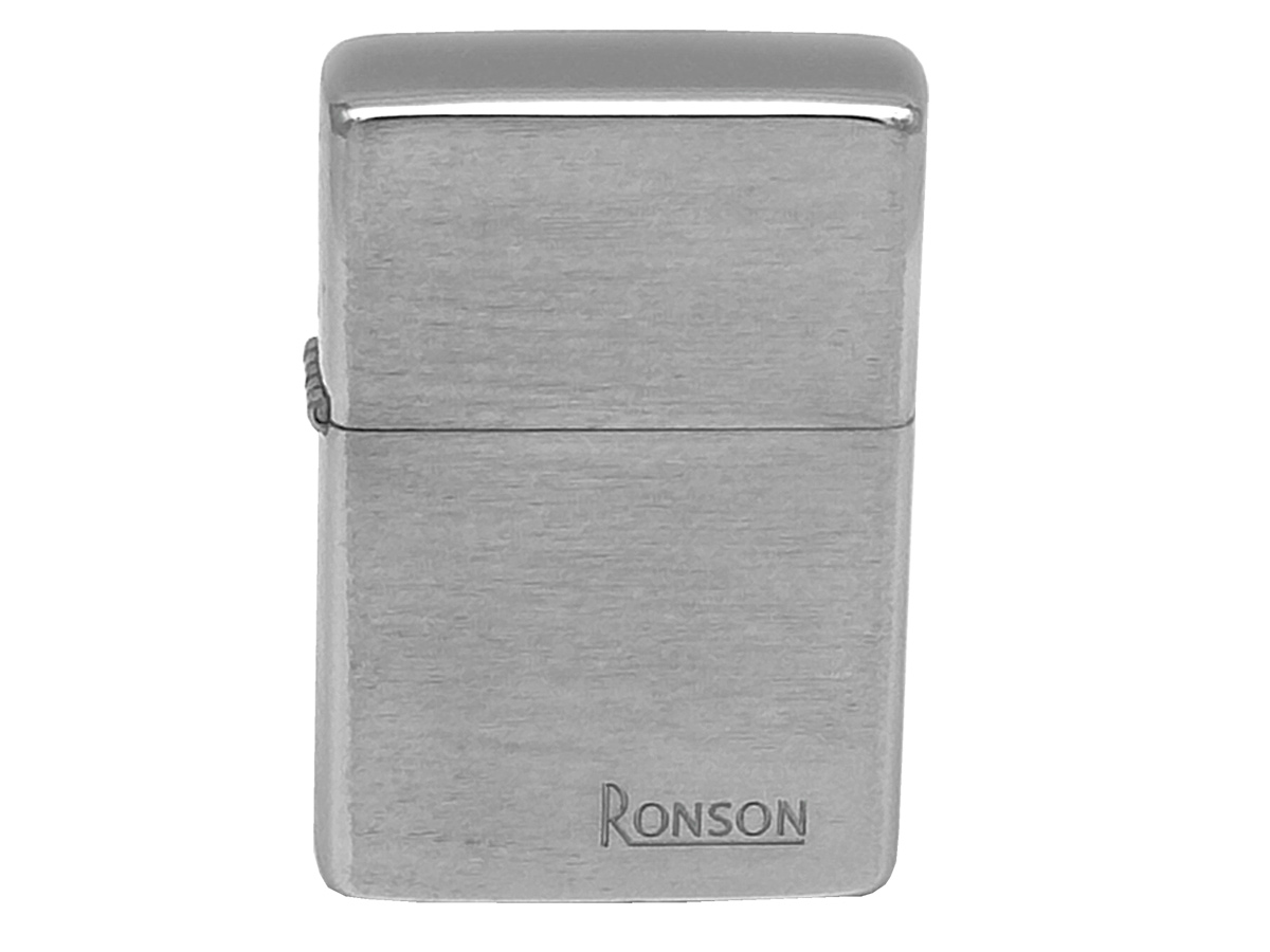 Ronson Fluid Lighter RFL 200 Brushed Gun Metal