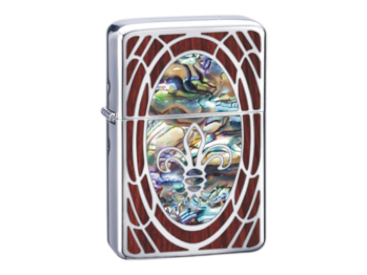 Z-Plus Cool chrom polish Perlmut Brooch