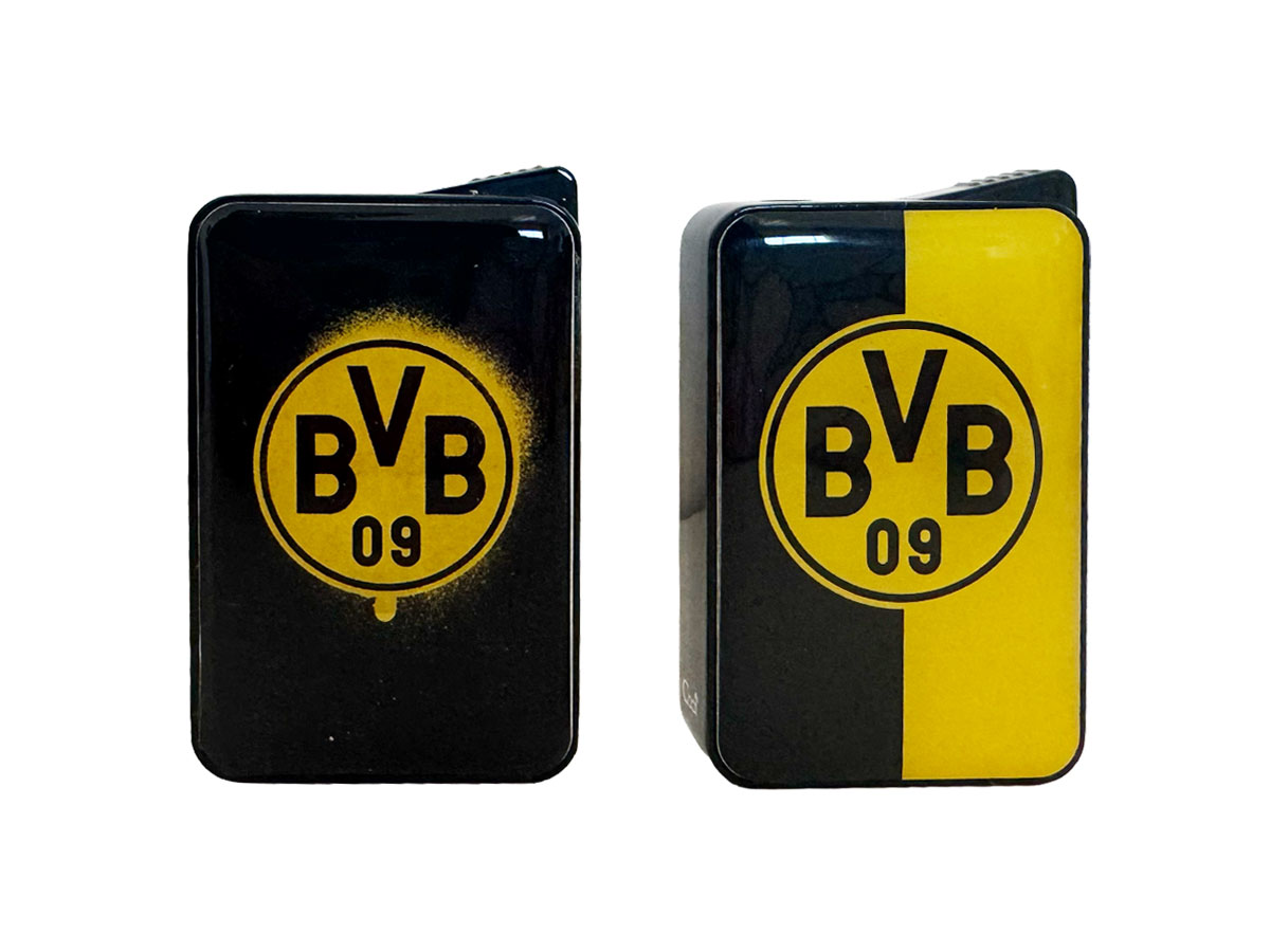 BVB Lizenz Feuerzeug Metall sortiert