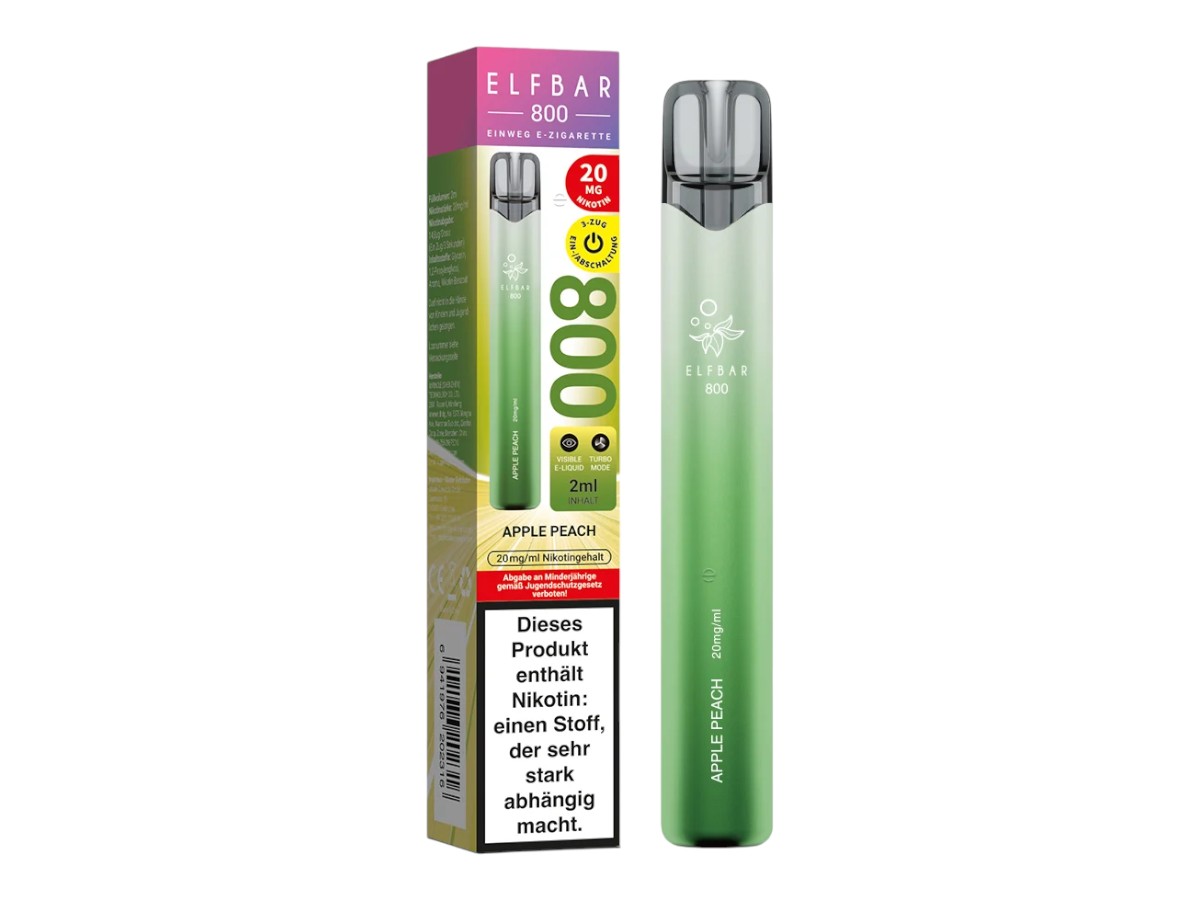 Elfbar 800 Apple Peach 20 mg