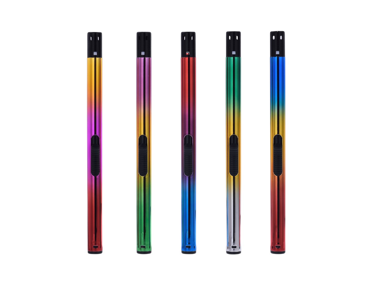 Prof Anodized Tube Gas Torch Rainbow