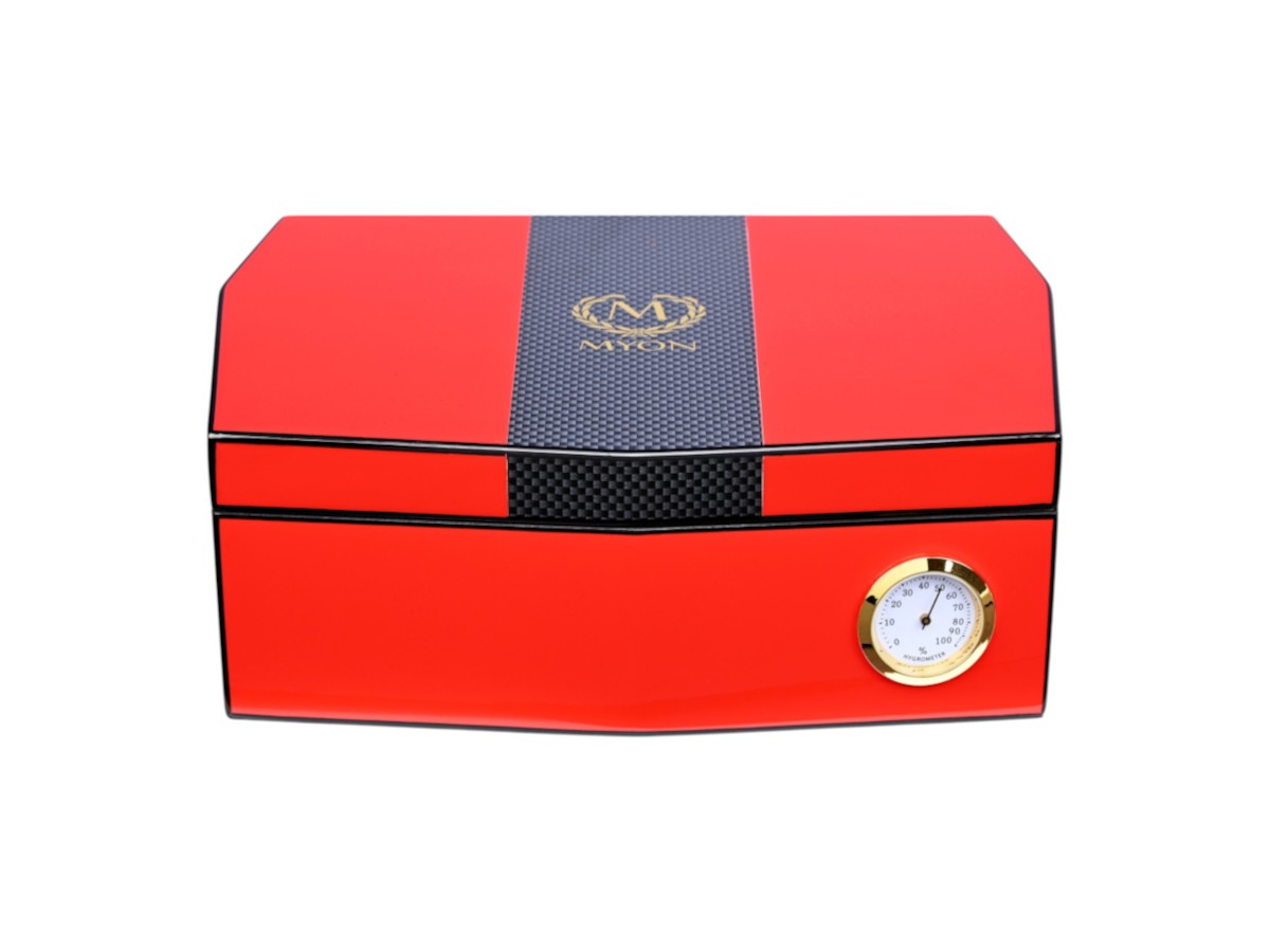 Myon Racing Humidor red/carbon