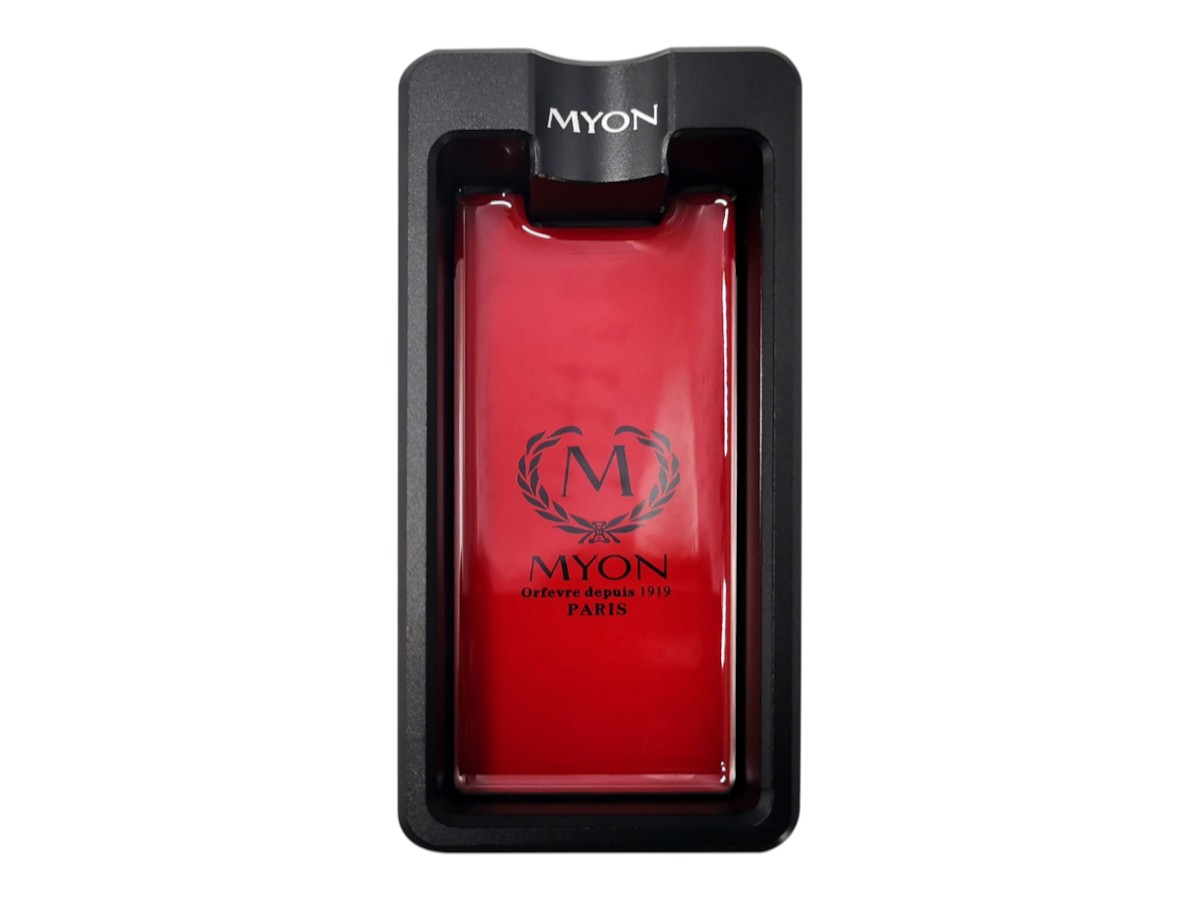 Myon Zigarrenaschenbecher Alu Toulon rot