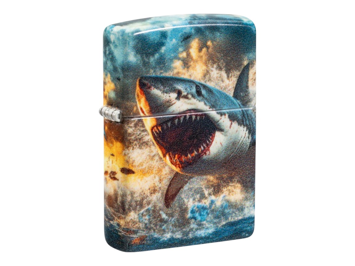 Zippo Shark Jump Design
