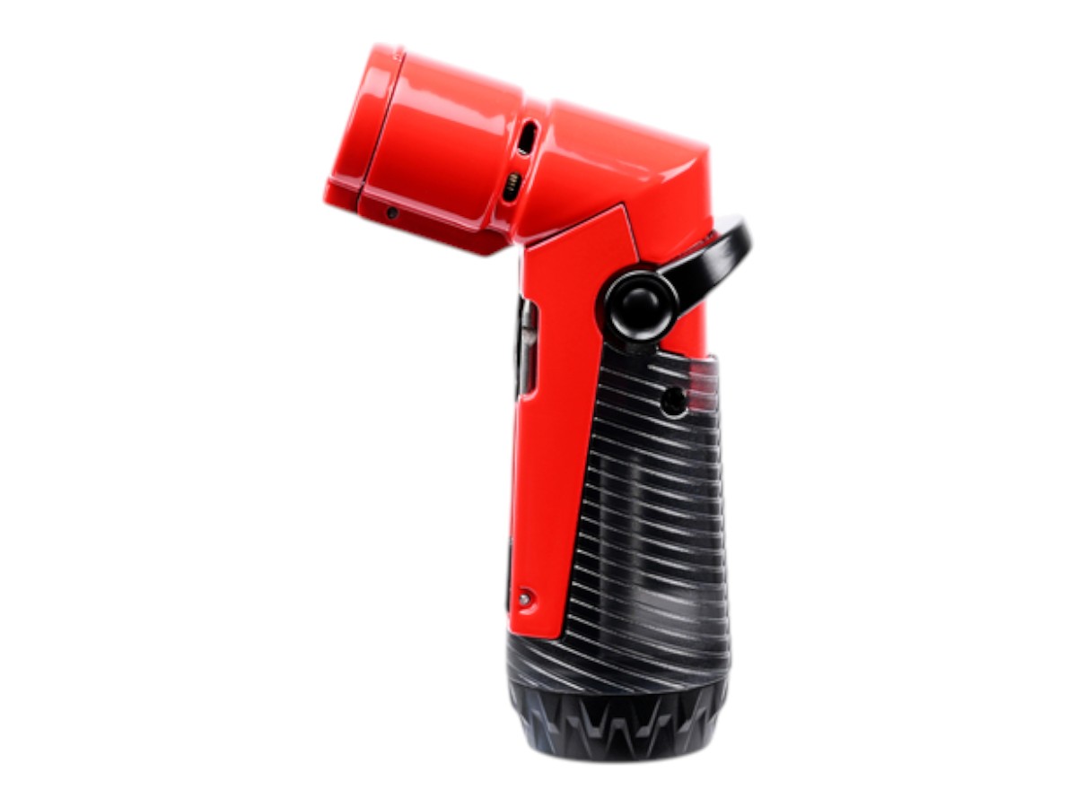 Myon Coletta Jet Lighter with Piercer + Pin red