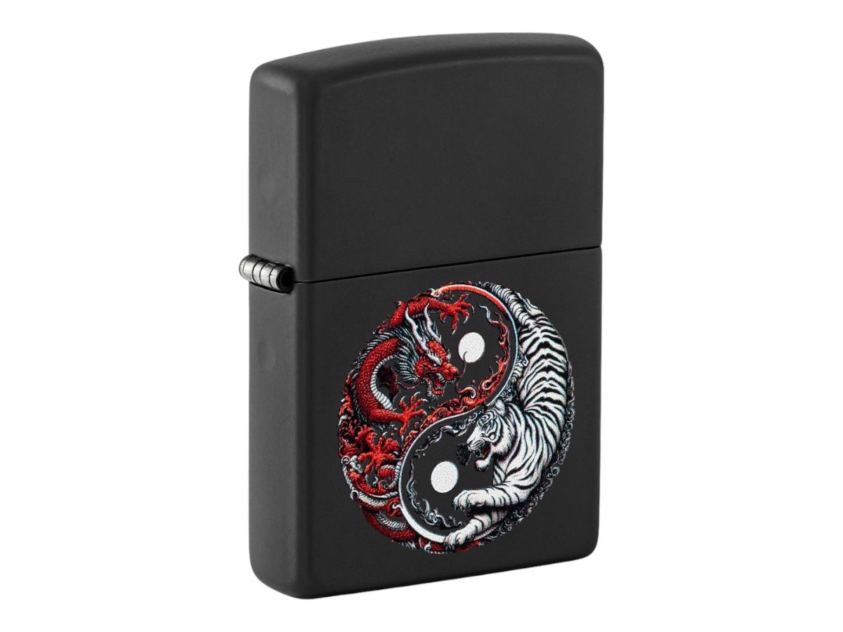 Zippo Dragon and Tiger Design