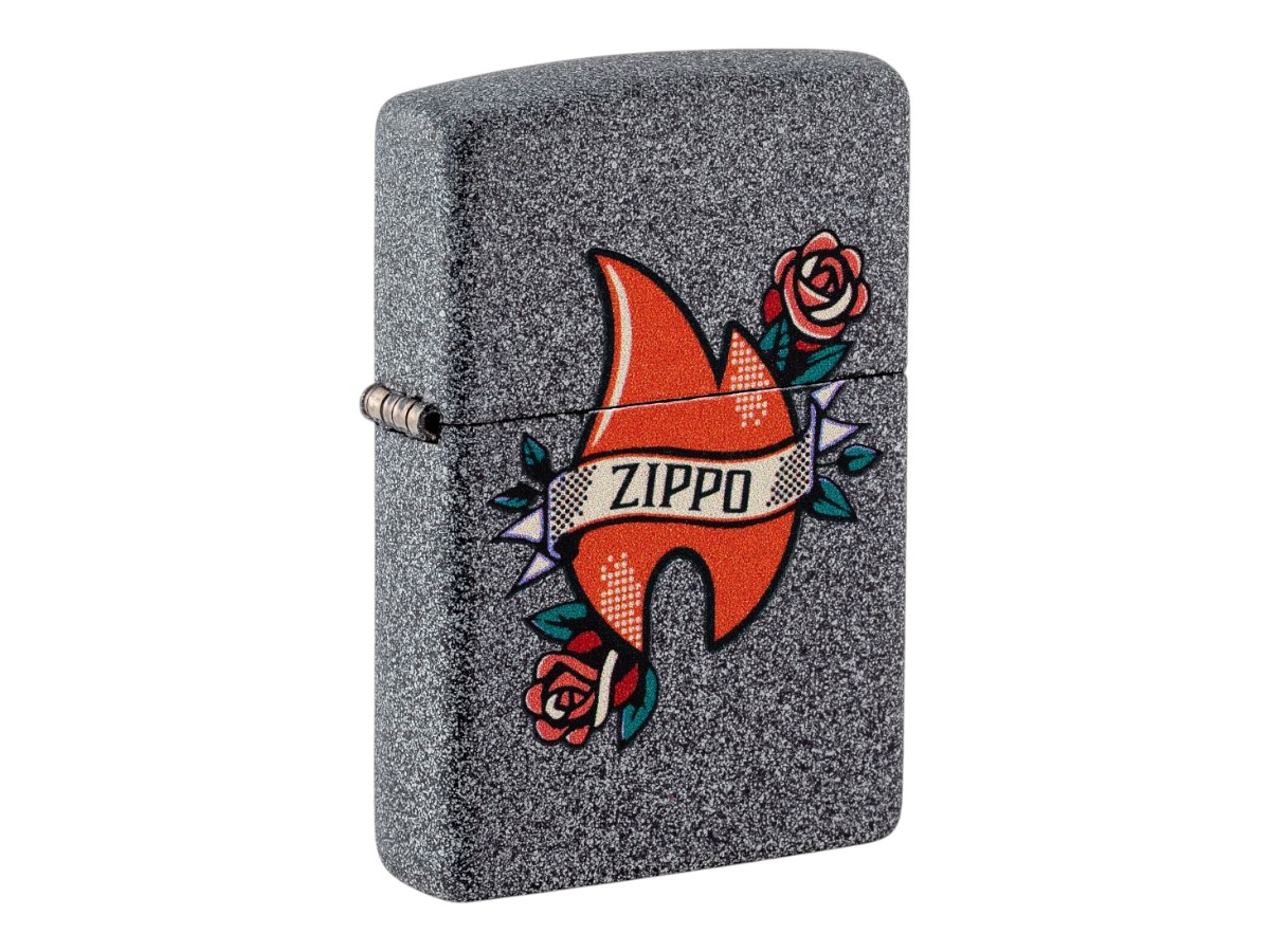 Zippo Flame Tattoo