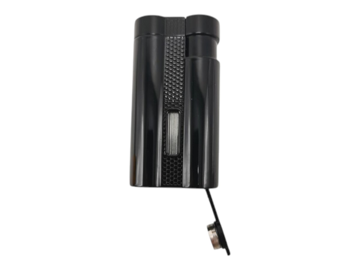 Myon Mimet 3-Jet Lighter with Piercer black