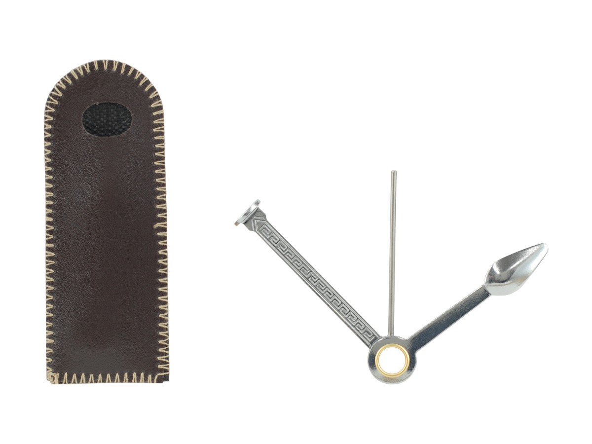 Atomic Pfeifenbesteck 3-teilig chrom Pouch