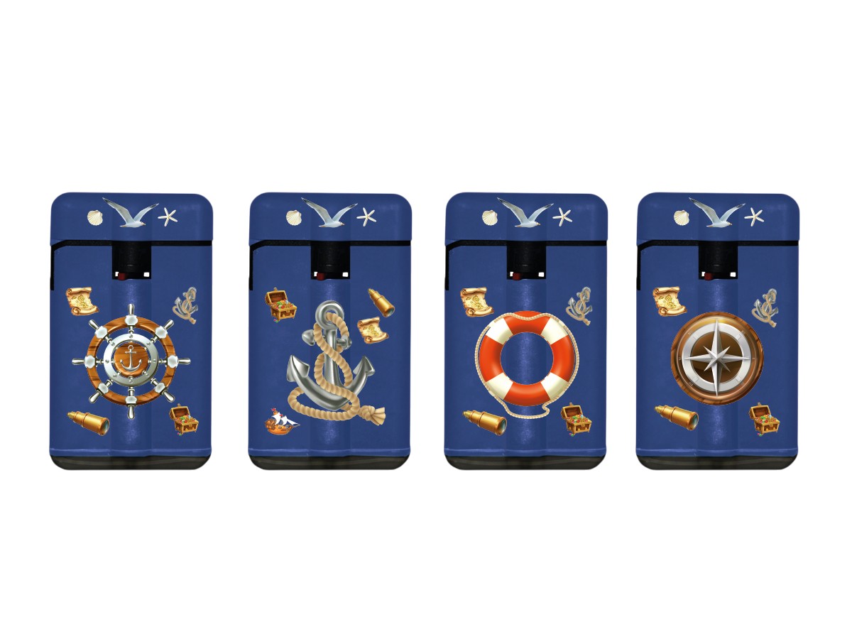 Easy Torch 8 Powerflat Maritim II Rubber blue