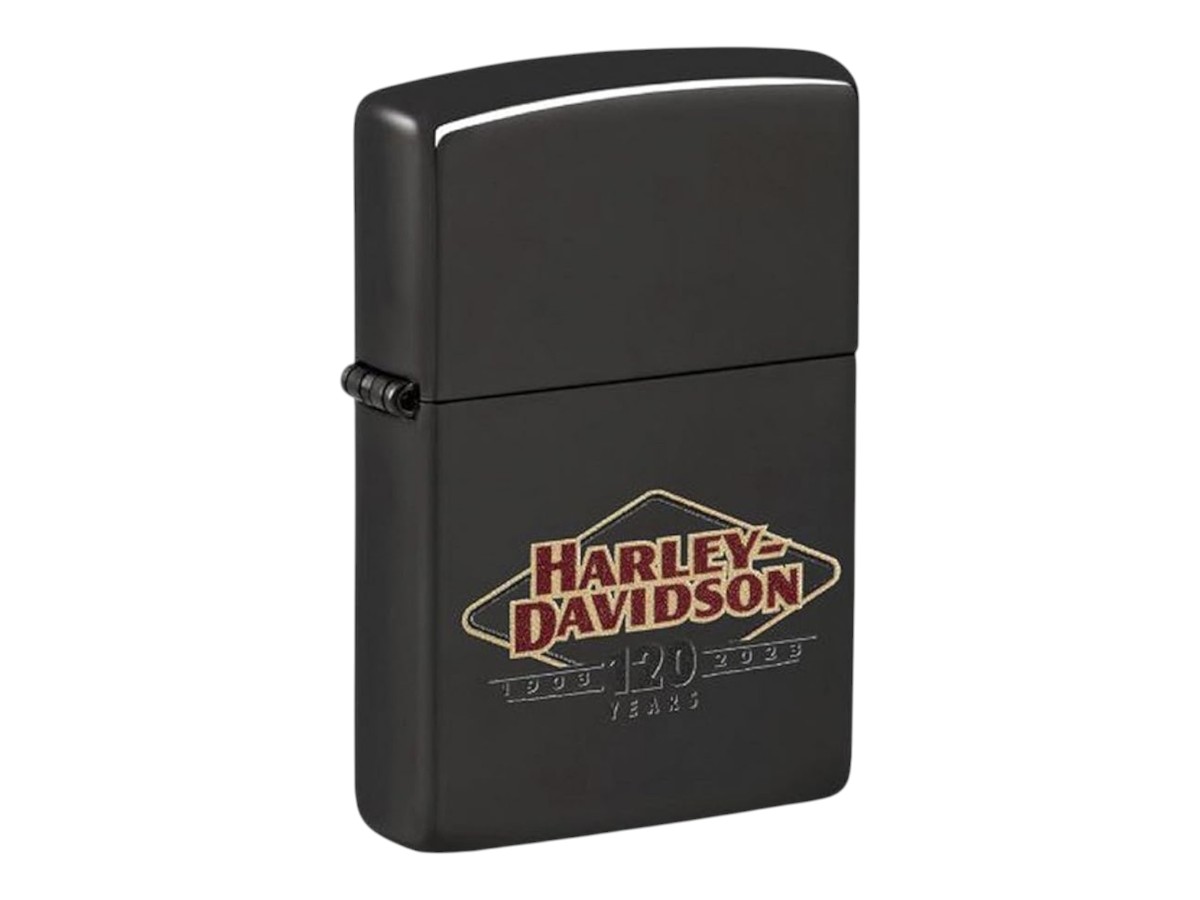 Zippo Harley Davidson 120th Anniversary Black