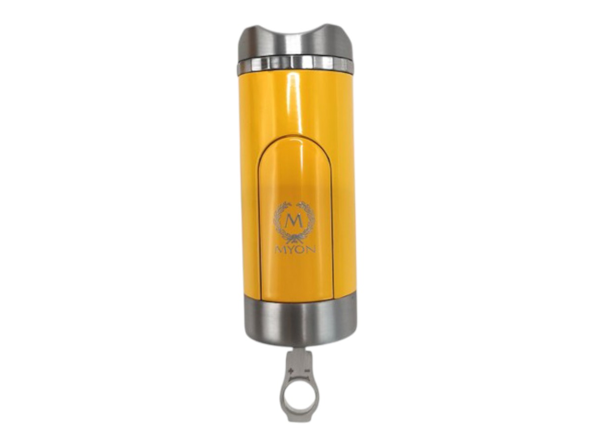 Myon Bandol 3-Jet Lighter Piercer + Shelf yellow