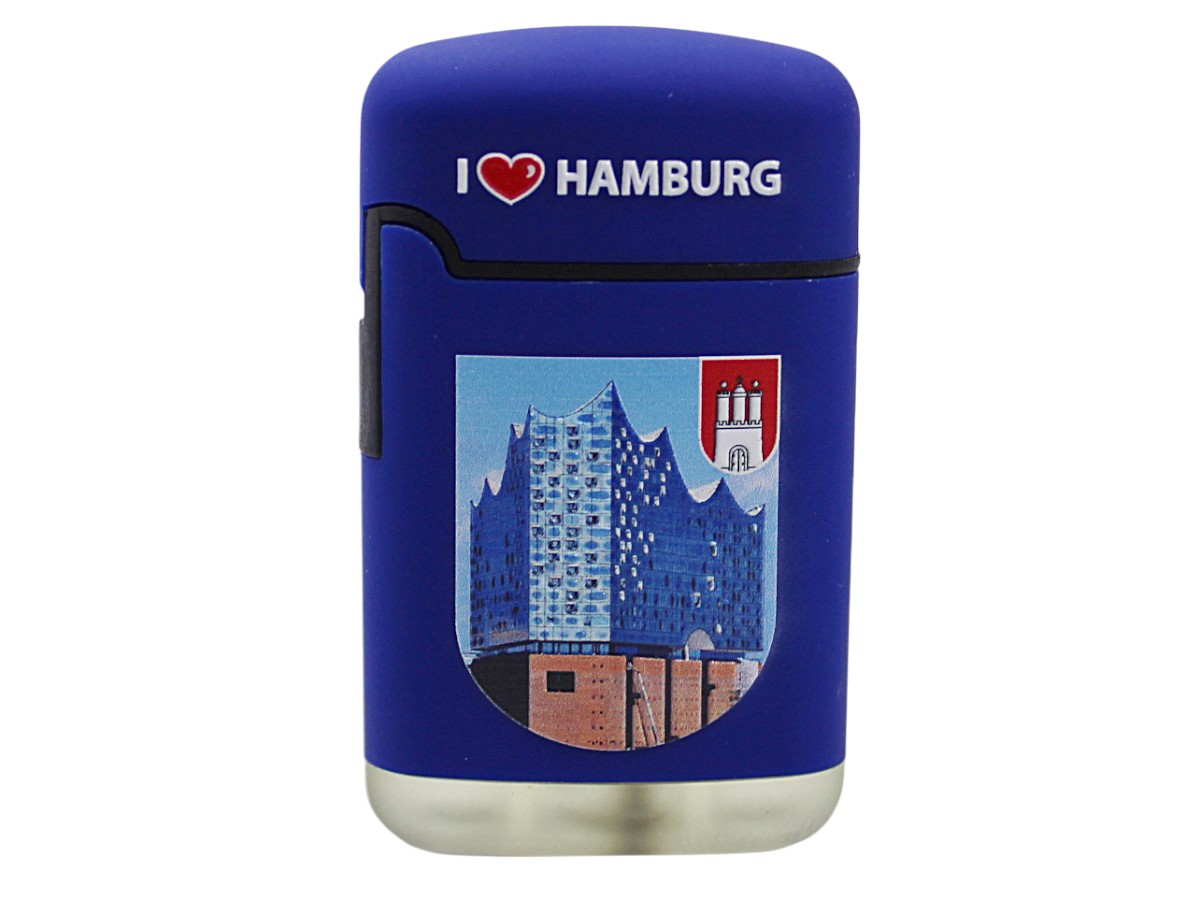 Easy Torch 8 Relief I love Hamburg blau