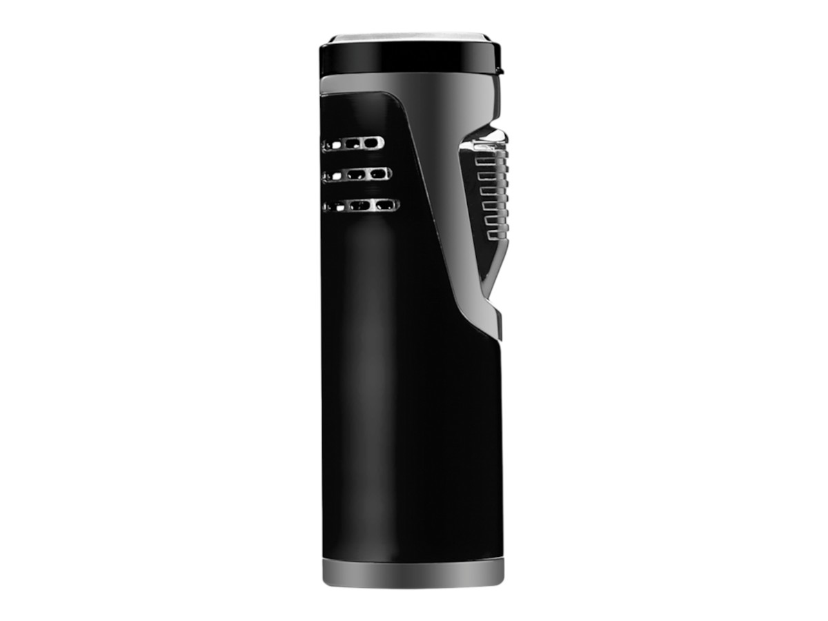 Myon 2-Jet Lighter with Piercer black