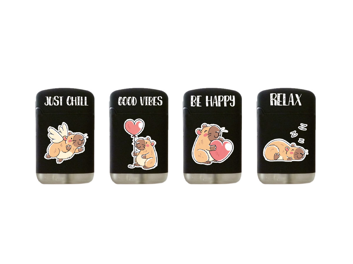 Easy Torch 8 Relief Capybara black