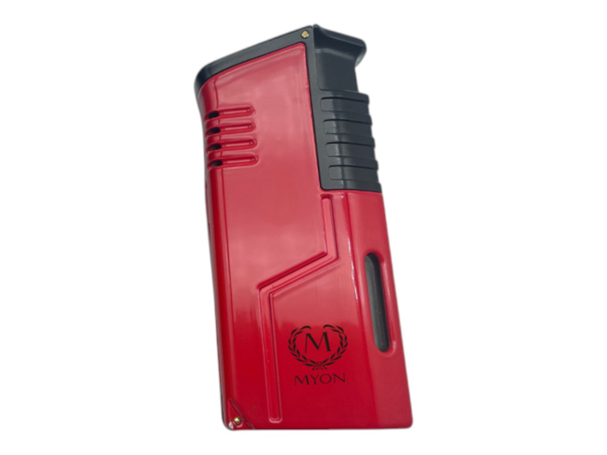 Myon Coursan 3-Jet Lighter Piercer + Pin red