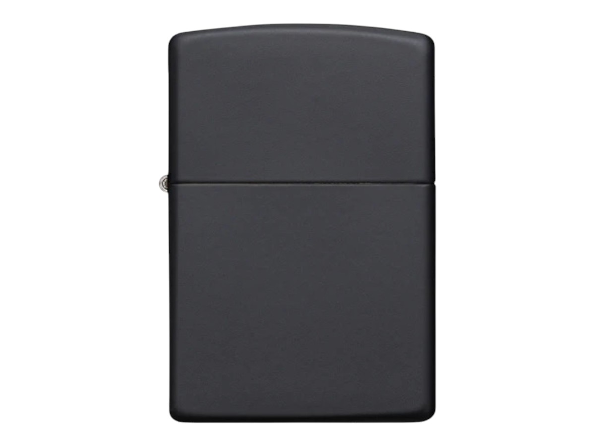 Zippo schwarz matt