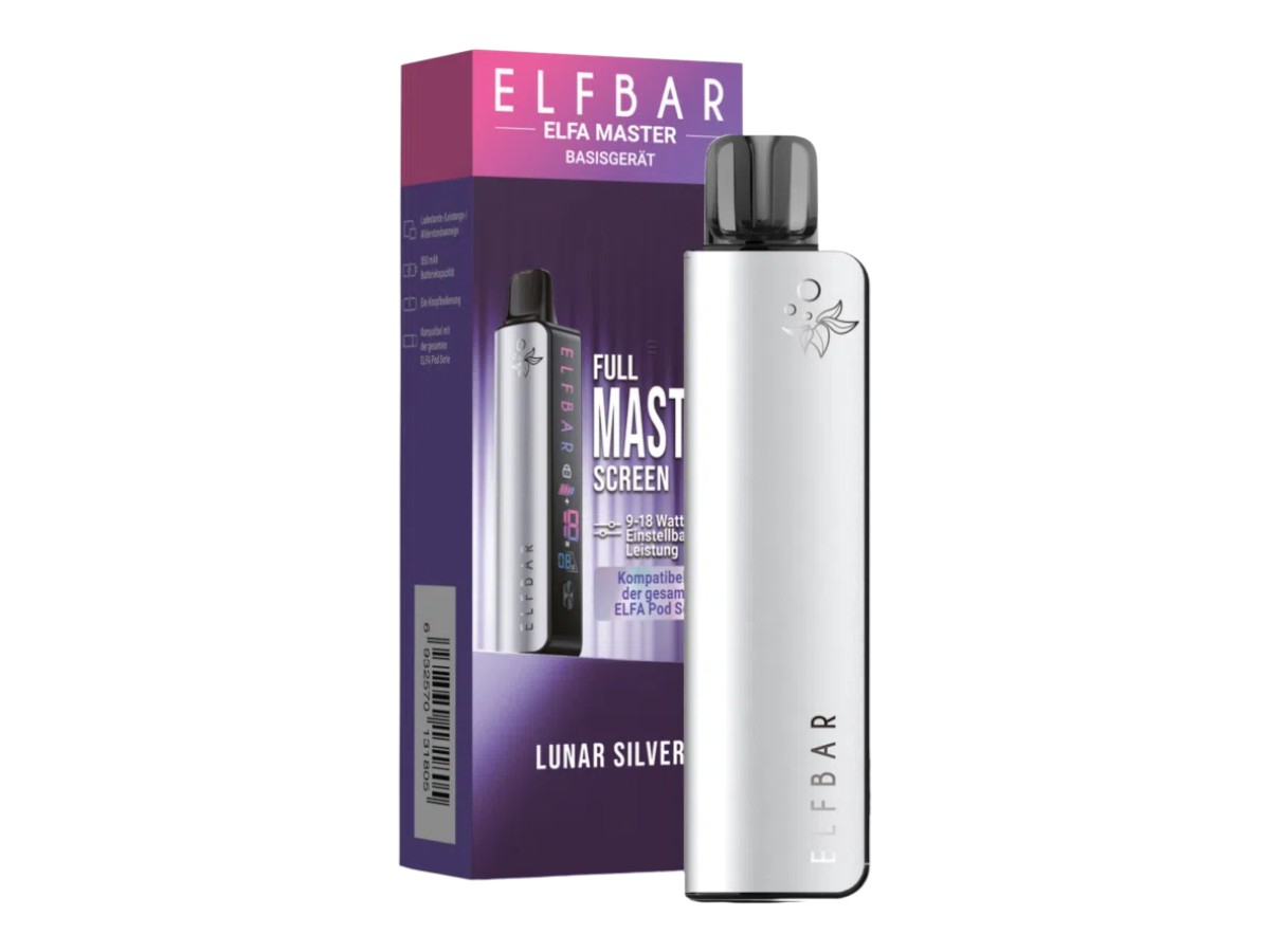 Elfbar Elfa Master 850 mAh Lunar Silver