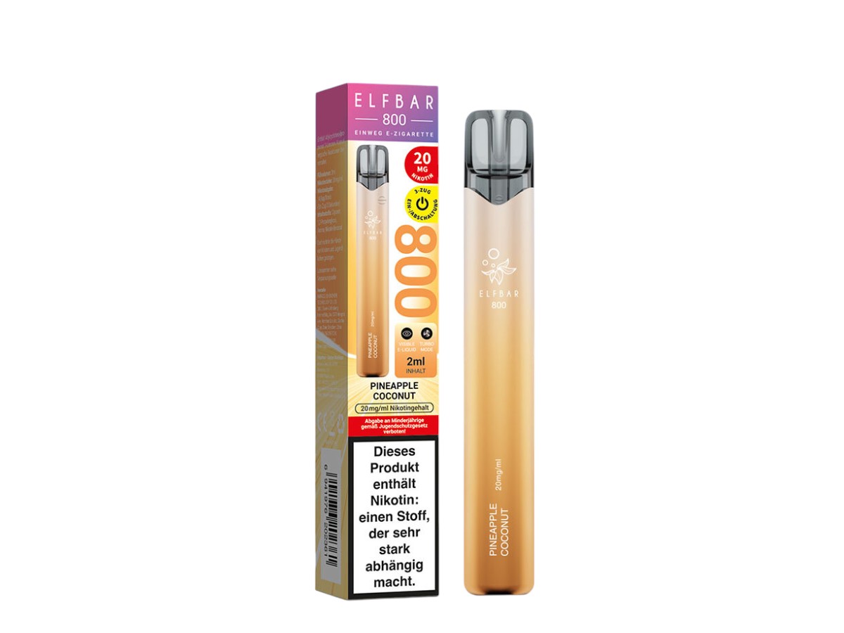 Elfbar 800 Pineapple Coconut 20 mg