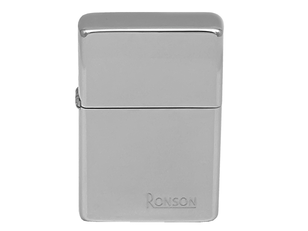 Ronson Fluid Lighter RFL 200 Silver Shiny