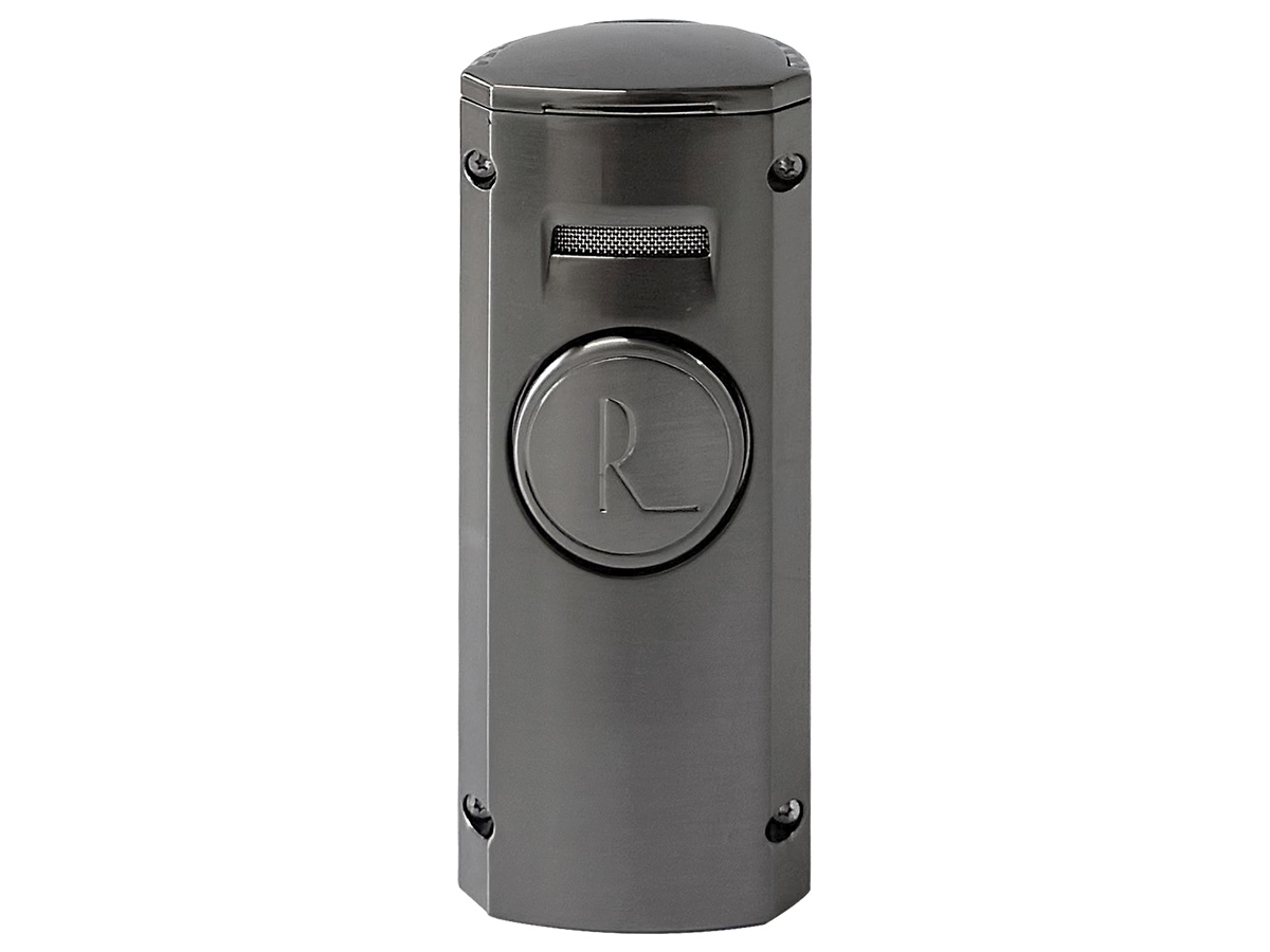 Ronson Jet-Flame Cigar Lighter Volcano FiberCarbon
