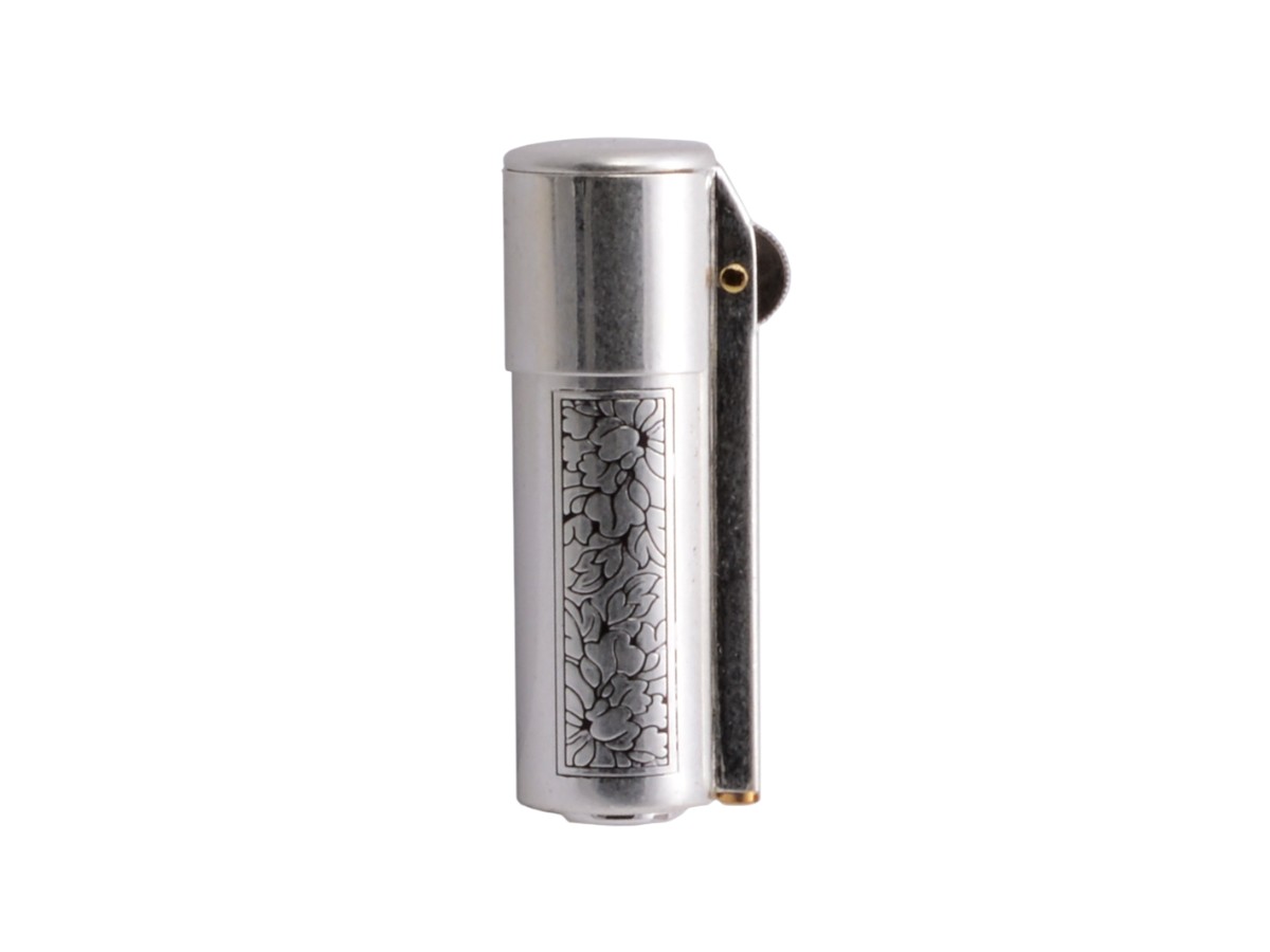 Cozy Brass Benzinfzg. silber antique