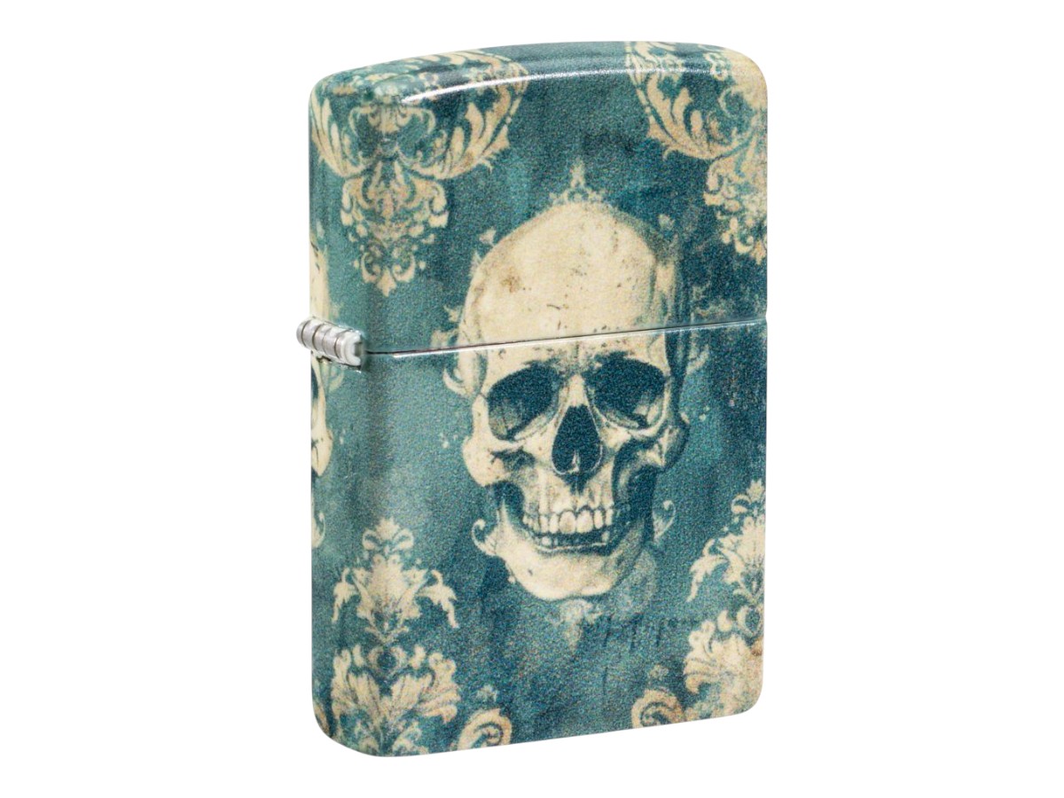 Zippo Spooky Skulls Design
