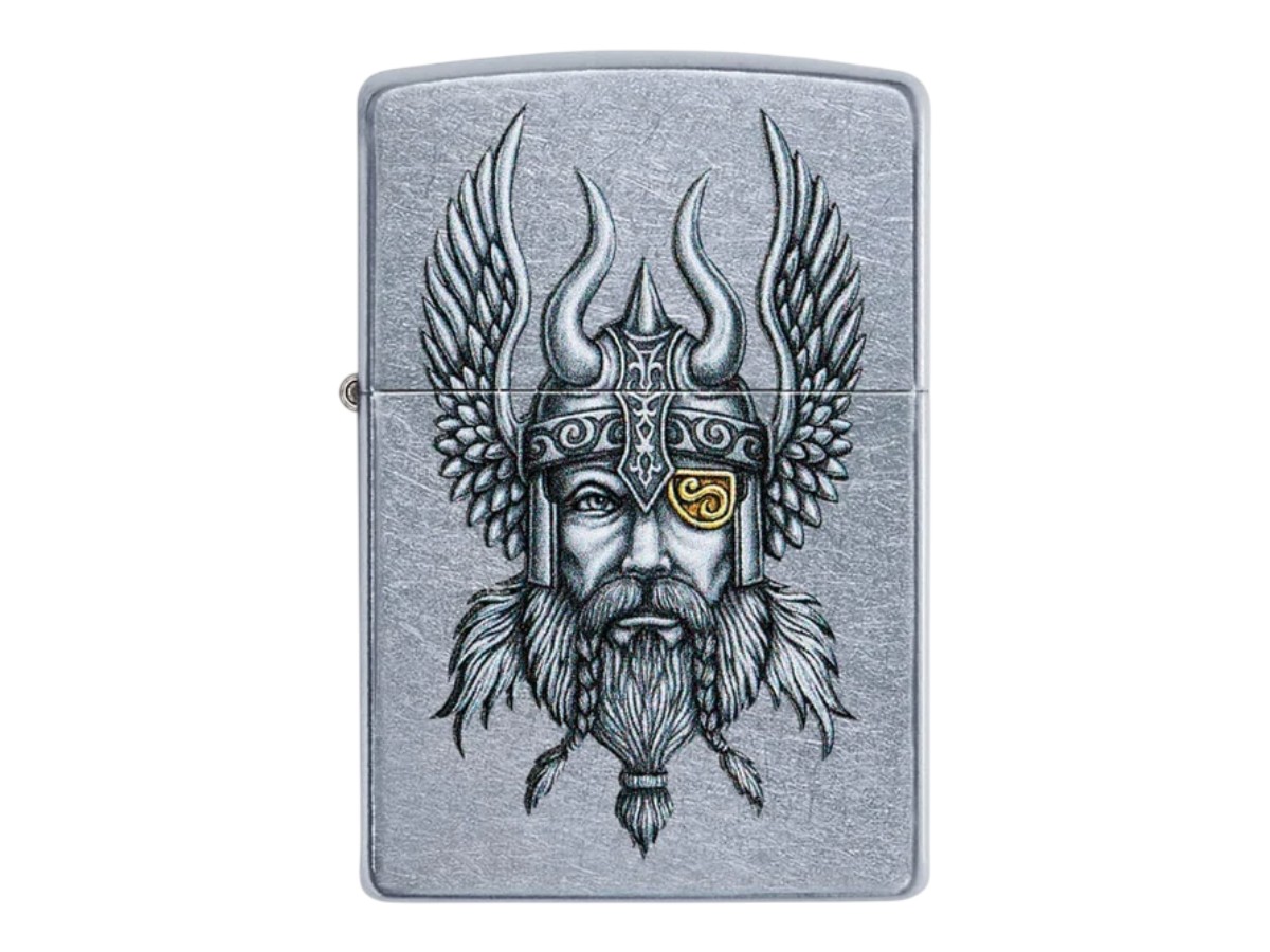 Zippo Viking Warrior Design