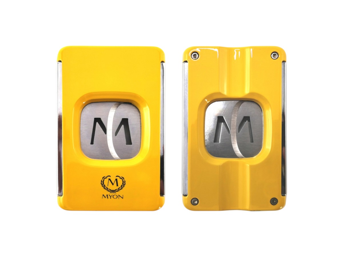 Myon Zigarren Cutter Biot mit Piercer gelb