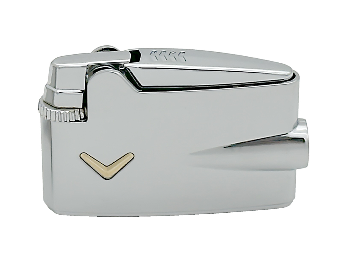 Ronson Mini Varaflame Chrome Satin