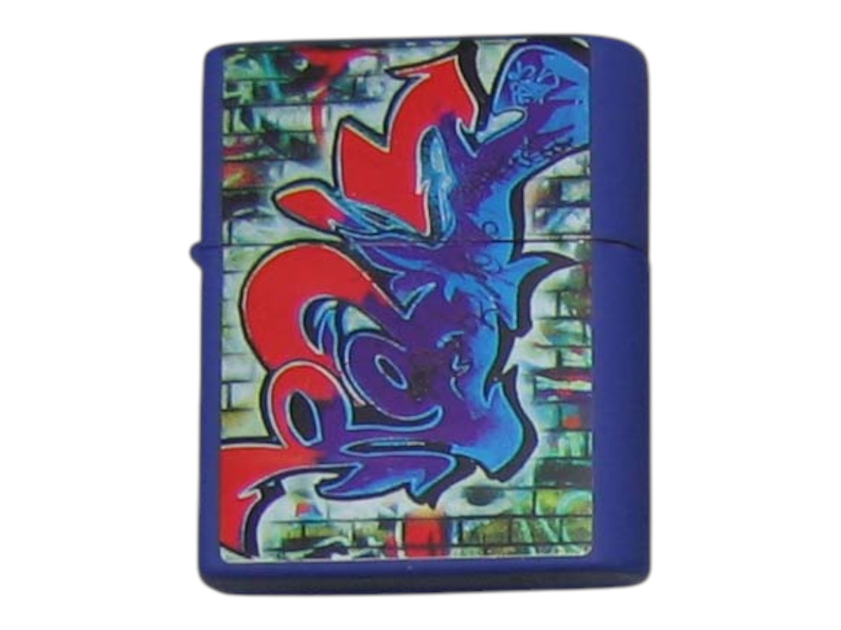 Z-Plus Graffiti Blau