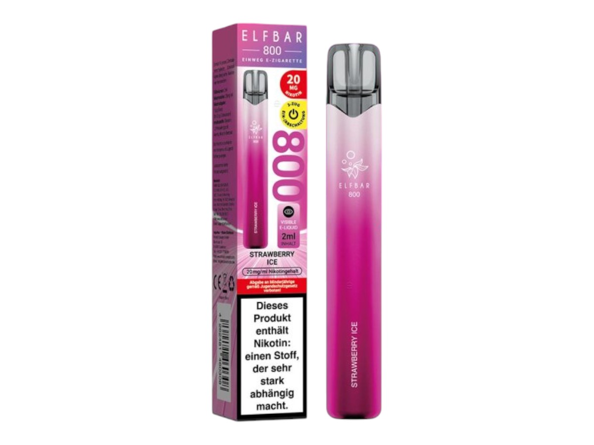 Elfbar 800 Strawberry Ice 20mg