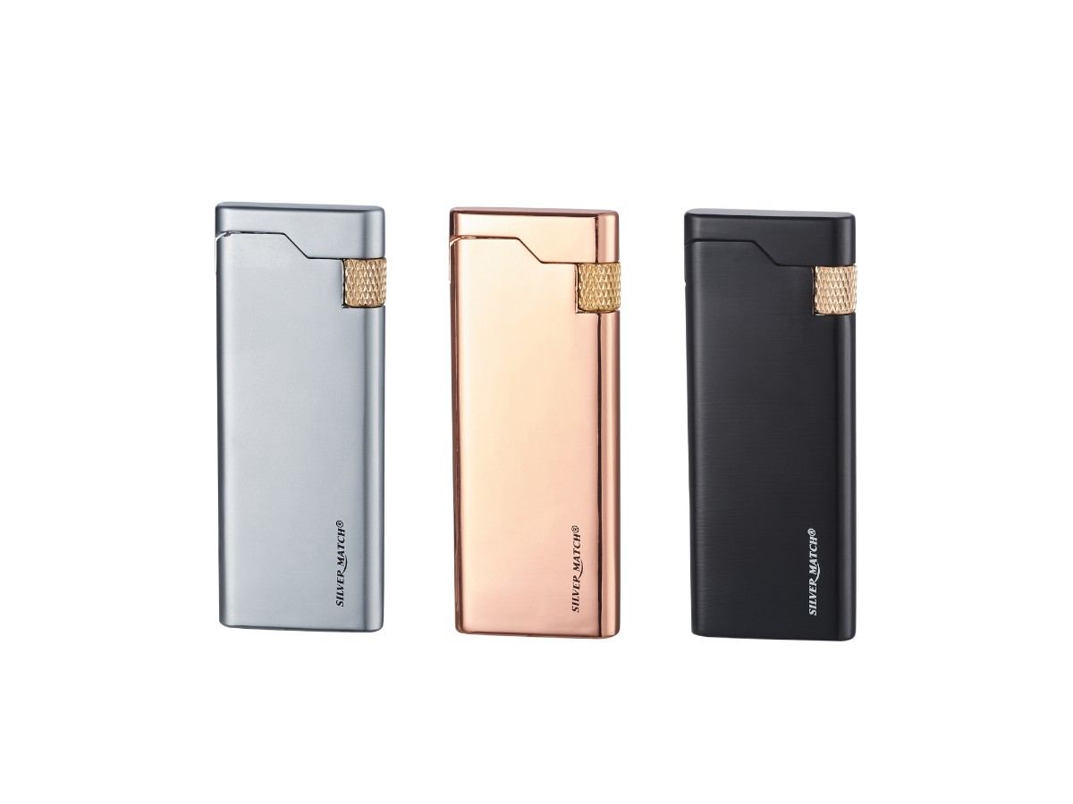 SM Metal Flint Lighter, 3 Farben