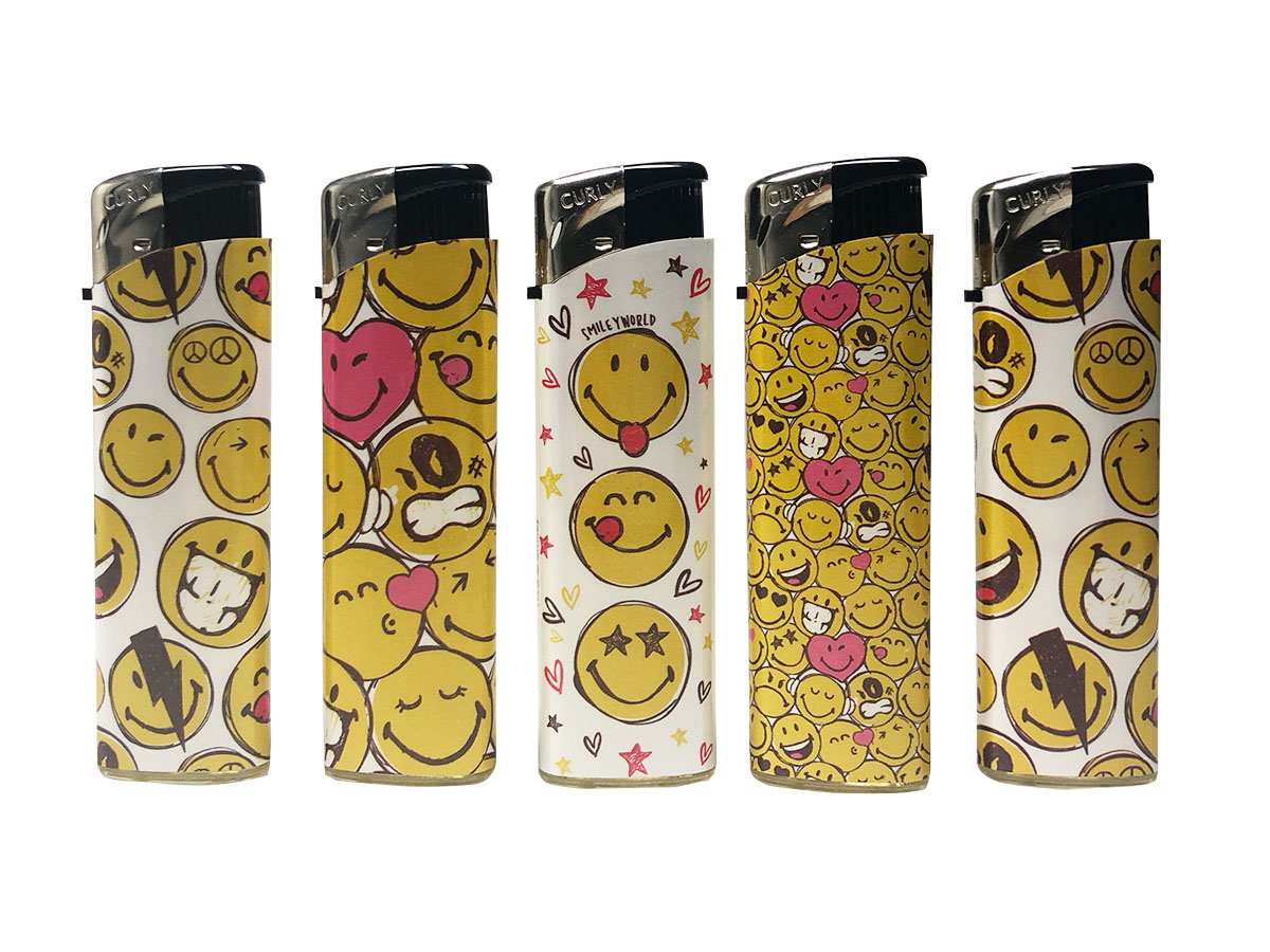 Curly CR Piezo Smiley Pattern 5 Design