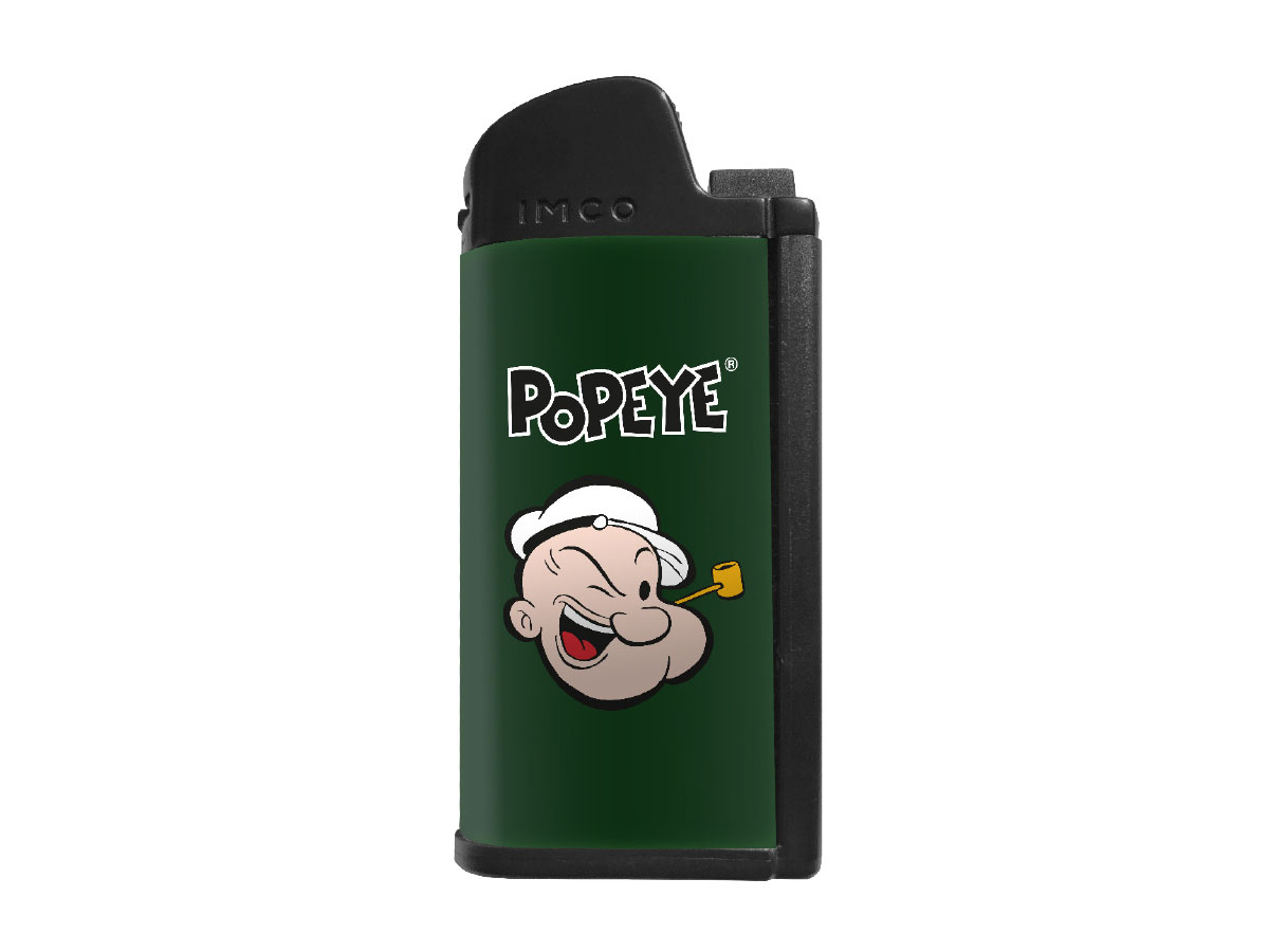 IMCO Chic 4 Pipe Flint Popeye lack grün