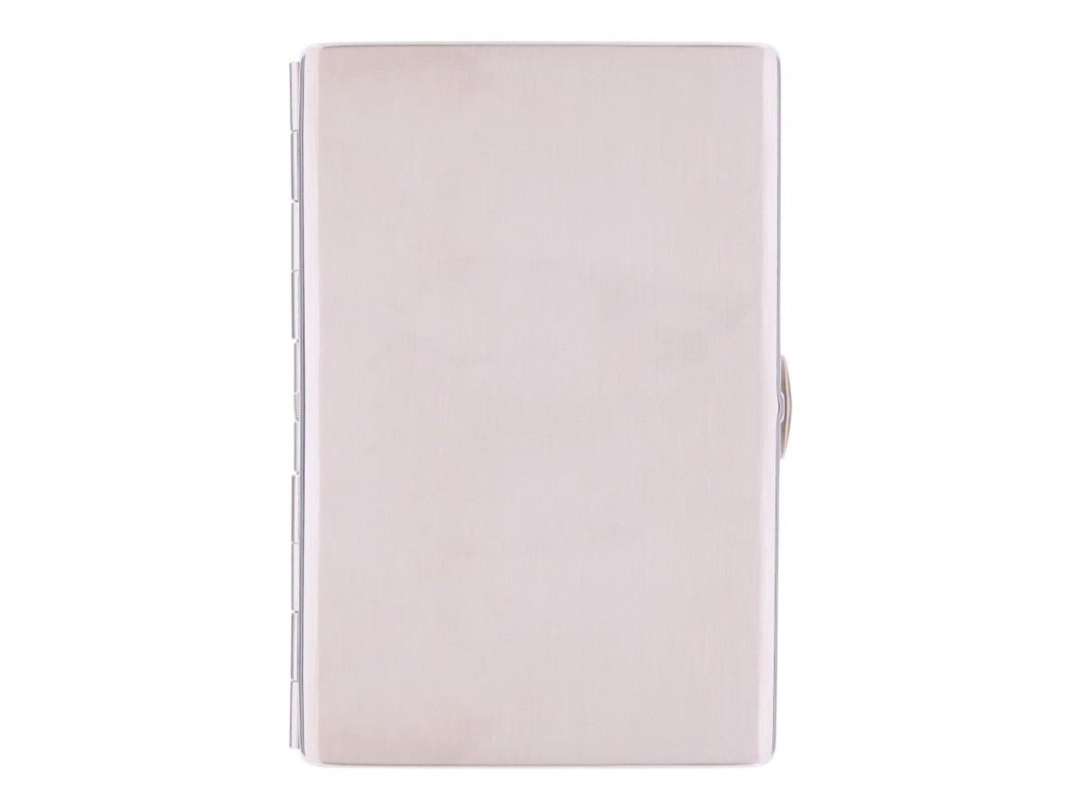 Myon Messing chrom Cigar Case Slim Long