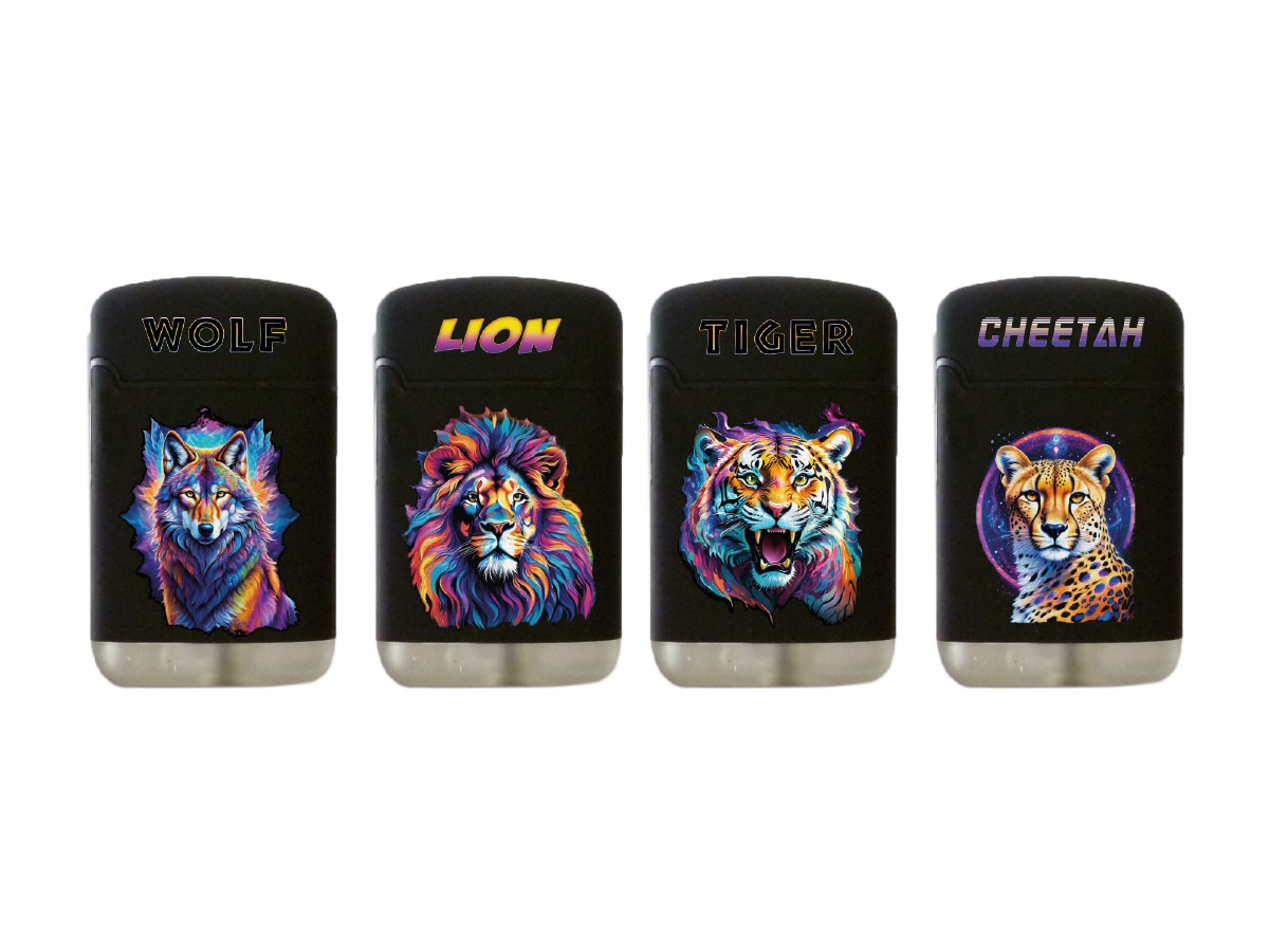 Easy Torch 8 Rubber Colorful Animals black