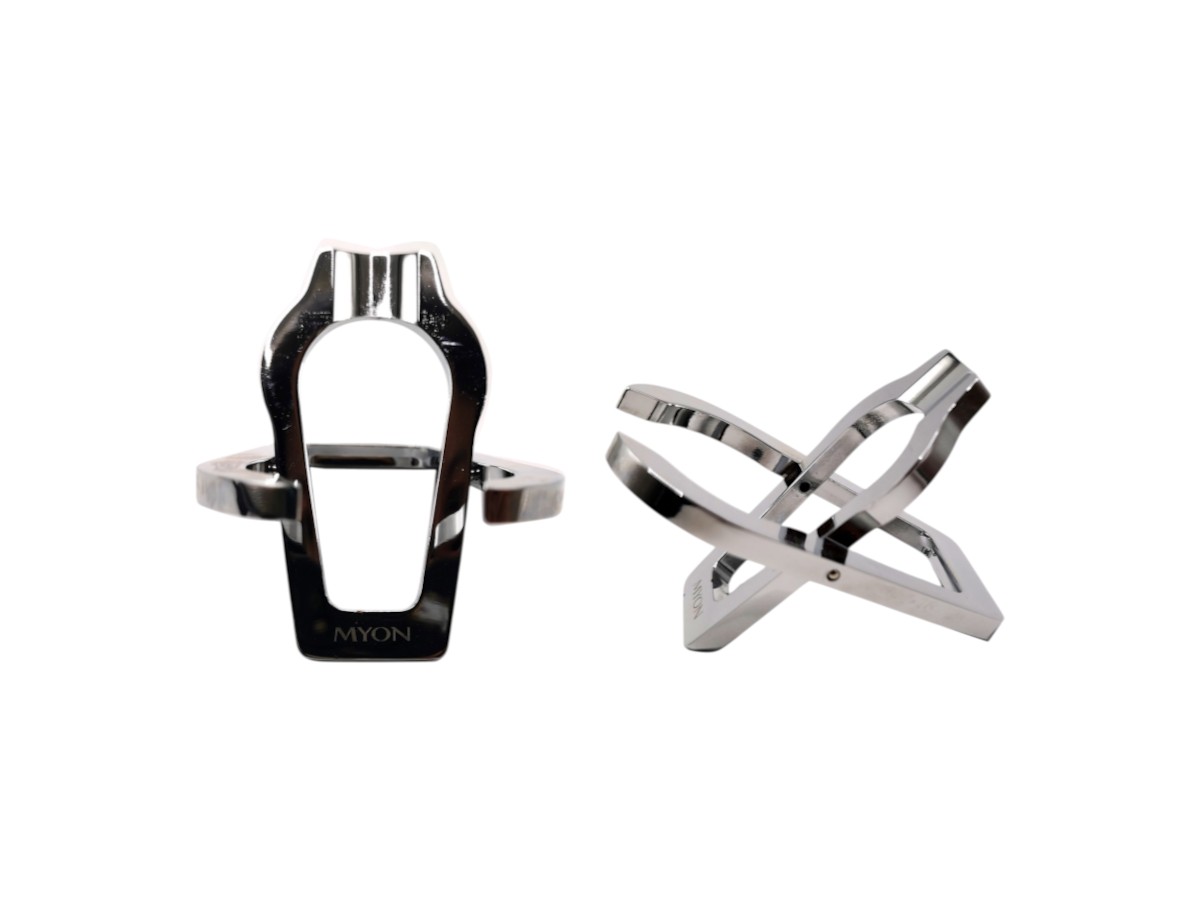 Myon Pipe Stand Metal chrom