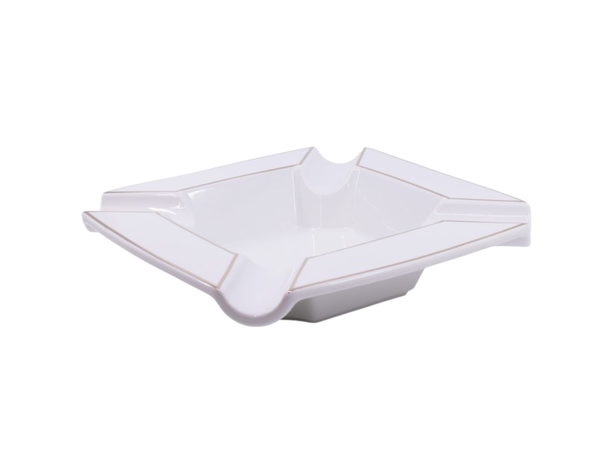 Tycoon Cigar Ashtray II eckig white