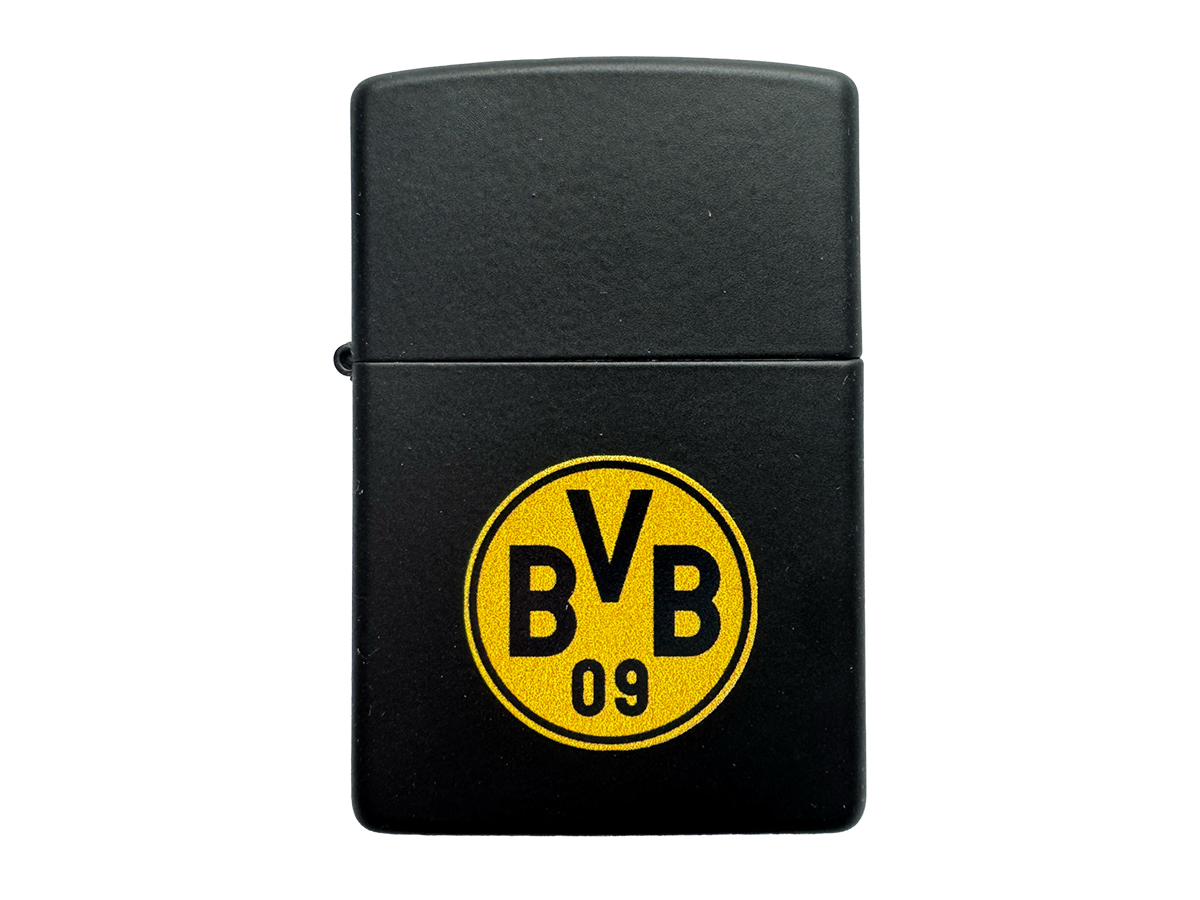 Zippo BVB Logo black matt