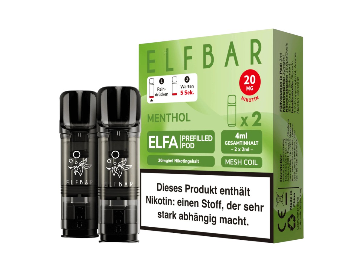 Elfbar Pod Menthol 20mg