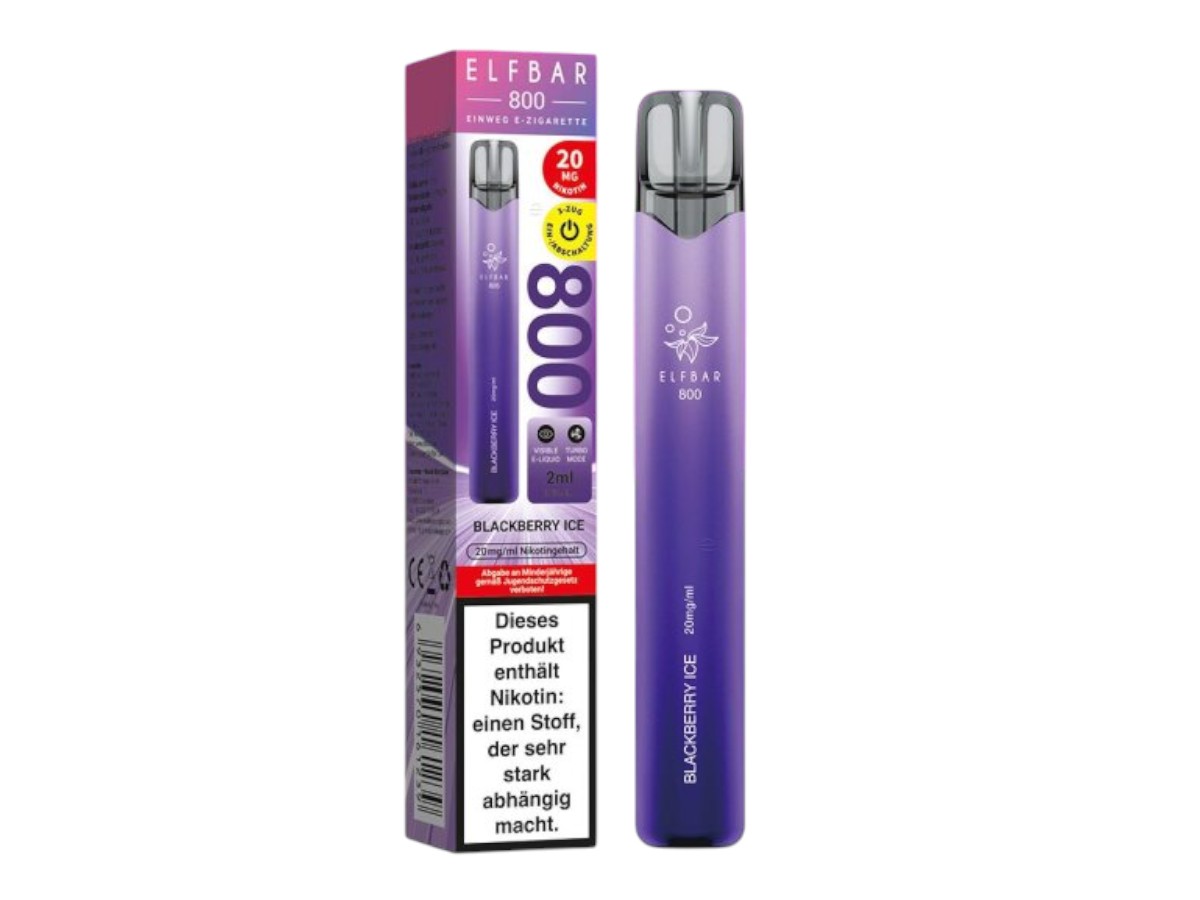 Elfbar 800 Blackberry Ice 20mg