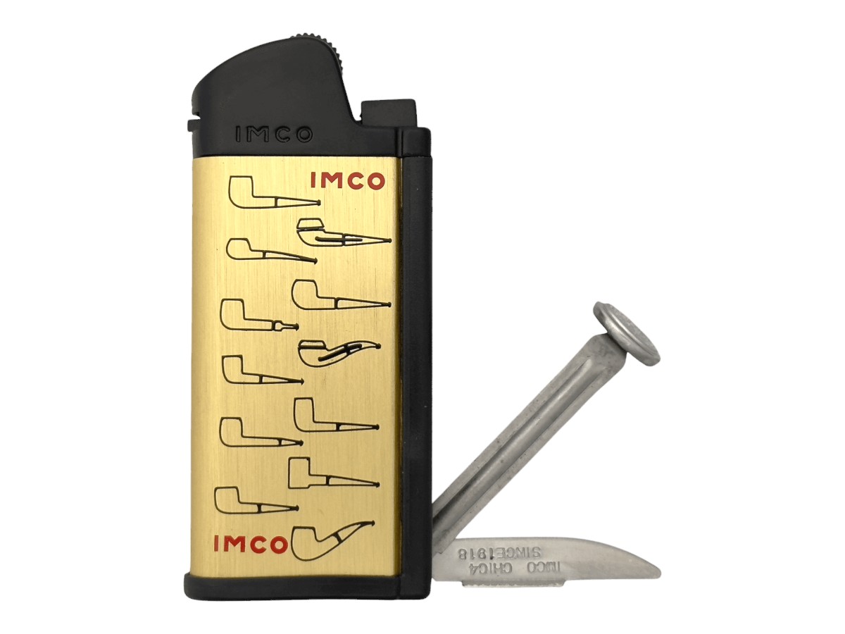 IMCO Chic 4 Pipe Flint gold Logo